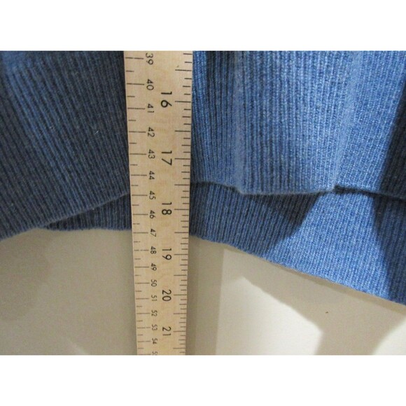 Land's End 2 Ply Cashmere V-Neck Sweater Mens XL 46-48 longsleeve - Picture 4 of 6